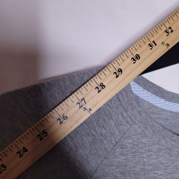 Southern Tide Sweatshirt Womens Small Gray Pullover Graphic Print - Picture 8 of 11